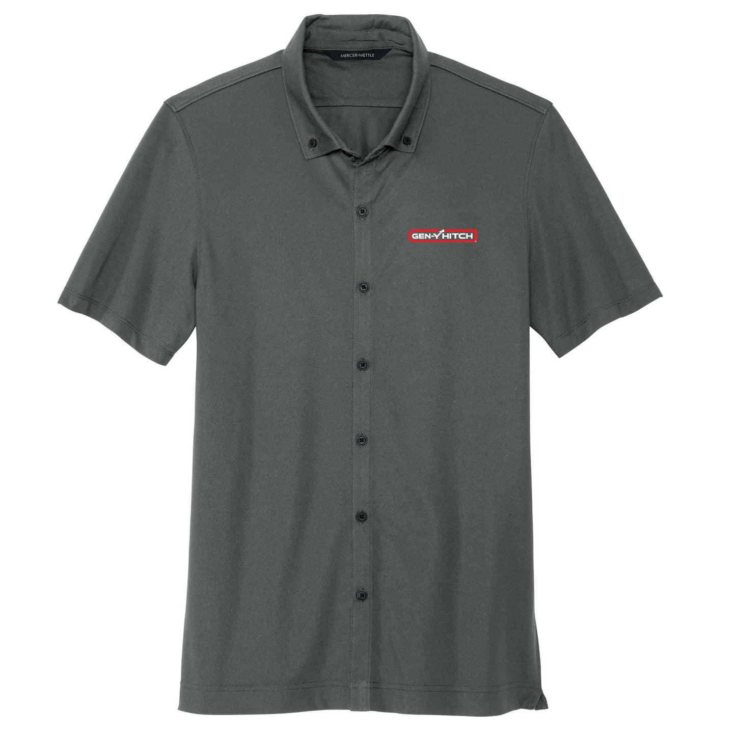 GYHS16 Mercer&Mettle Full Button Polo