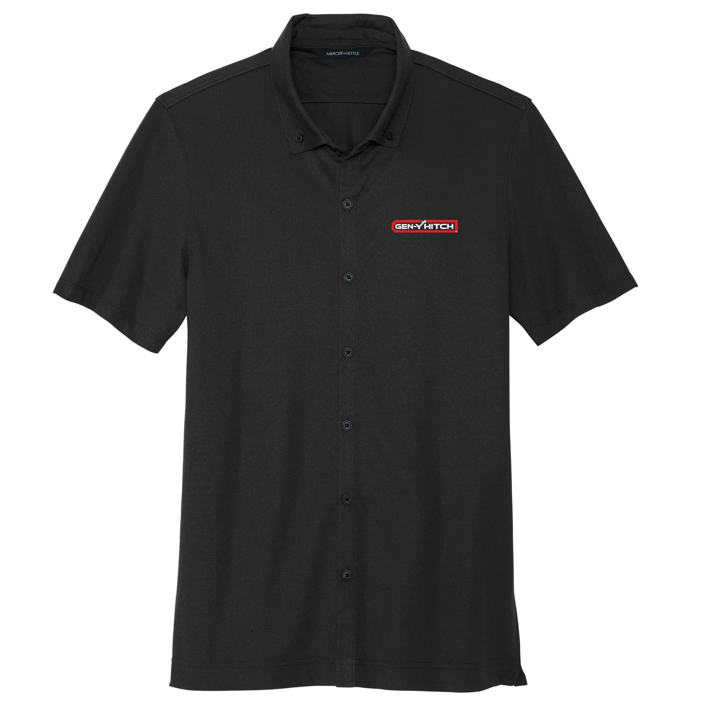GYHS16 Mercer&Mettle Full Button Polo