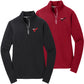 GYHJ18 Ladies Textured 1/4 Zip Pullover
