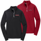 GYHJ18 Ladies Textured 1/4 Zip Pullover